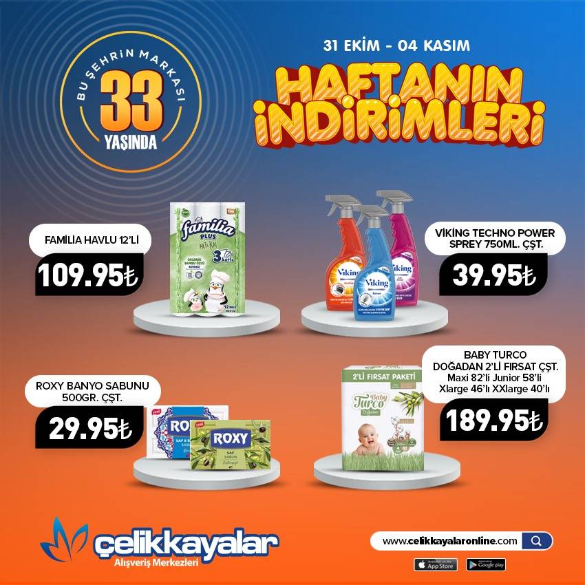 Çelikkayalar Market, Konyalıların beklediği indirimi başlattı 17